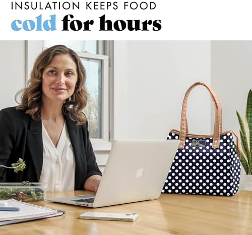 Fit & Fresh Westerly Lunch Bag, Navy Dot