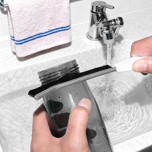 Bottle Cleaning Brush Set, 4pcs Flexible Long Handle Brushes for