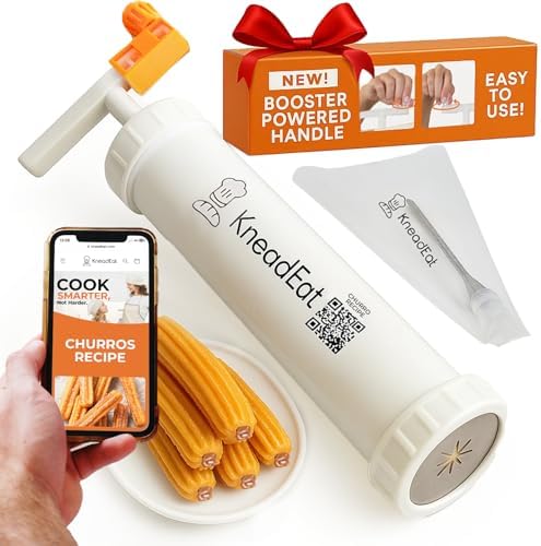 KneadEat Churro Maker Kit with Booster Handle