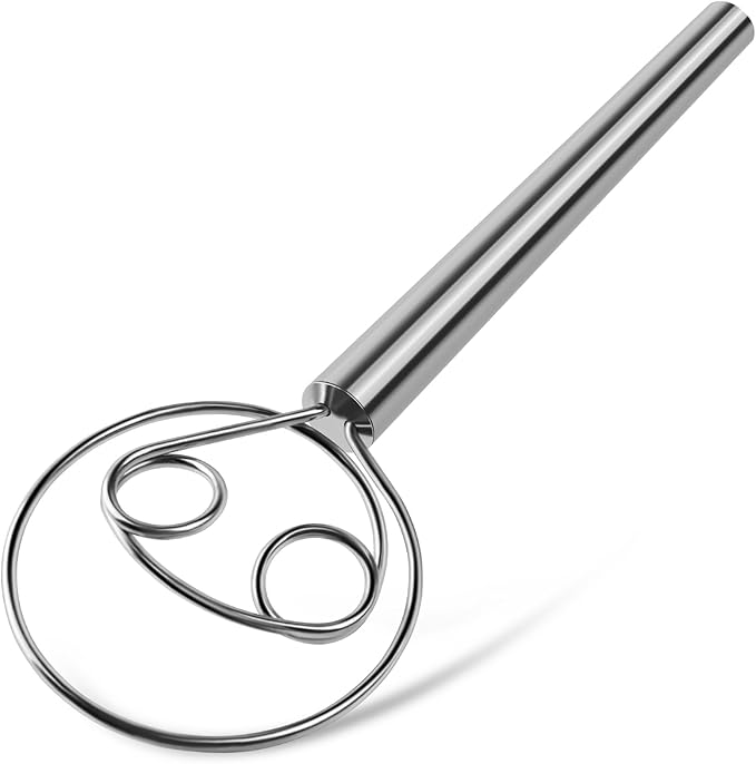 TEEVEA Danish Dough Whisk Stainless Steel by TEEVEA