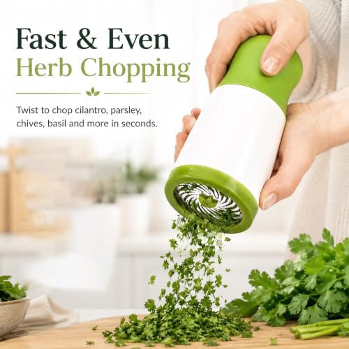 Manual Cilantro Chopper, Stainless Steel