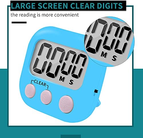 12 Pack Small Digital Kitchen Timer