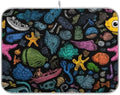 OTVEE Underwater Tool Art Dish Drying Mat for Kitchen Counter