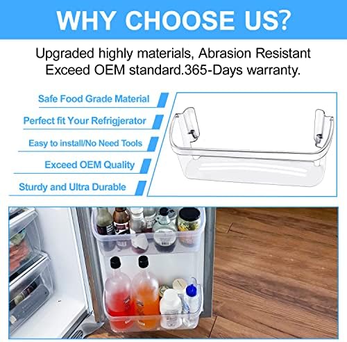 NEW 242126602 FFSS2615TS0 Bottom Refrigerator Door Shelf Bin