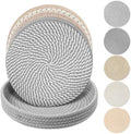 5 Pcs 10 Inch Trivets for Hot Dishes, Extra Large Thick Heat Resistant