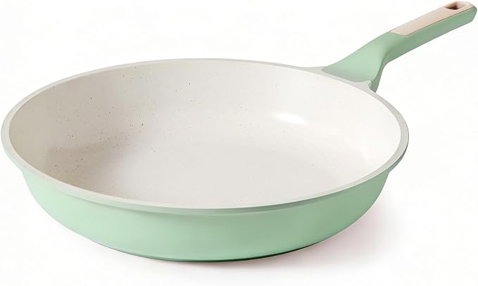 SENSARTE Nonstick Ceramic Frying Pan 9.5-Inch, Healthy Non Toxic Skillet by SENSARTE