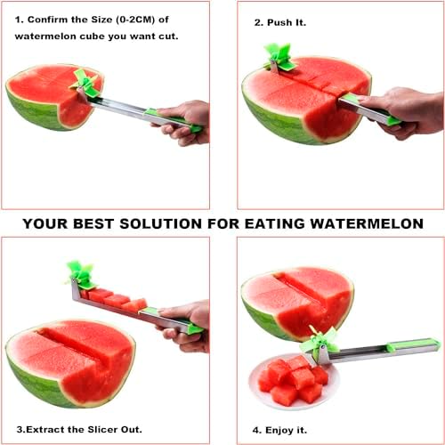 Stainless Steel Watermelon Slicer with Melon Baller