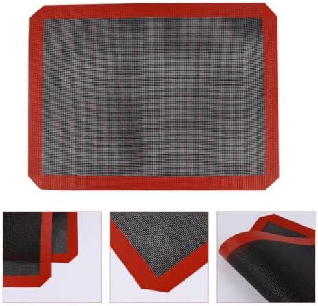 GARVALON Non-stick Silicone and Glass Fiber Baking Mat with Even Heat