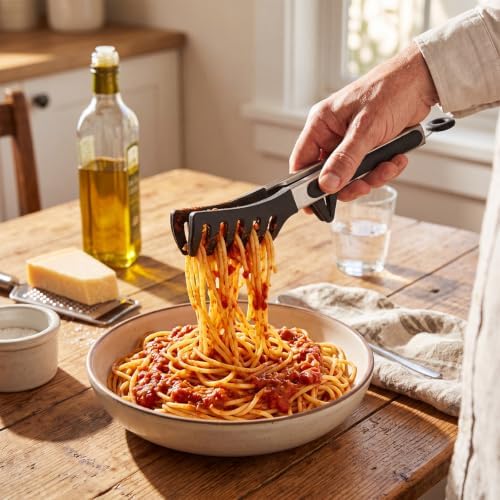 2 Pcs Stainless Steel Salad Tongs