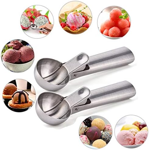 Mayata 2 Sets of Ice Cream Scoop Rust Proof Ice Cream Cookie Scoop