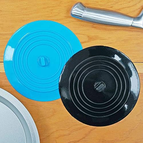 Silicone Sink Drain Plug Set – 2-Pack Extra-Wide 6-Inch Stoppers for
