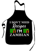 I Don't Need Recipes Novelty Chef Kitchen BBQ Apron Barber Chef Bib BBQ Kitchen by FaceYee