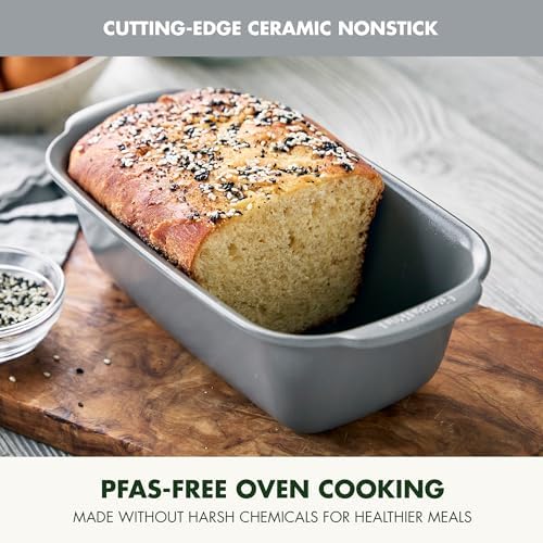 GreenPan Premiere Ovenware Healthy Ceramic Nonstick 1 lb. Loaf Baking