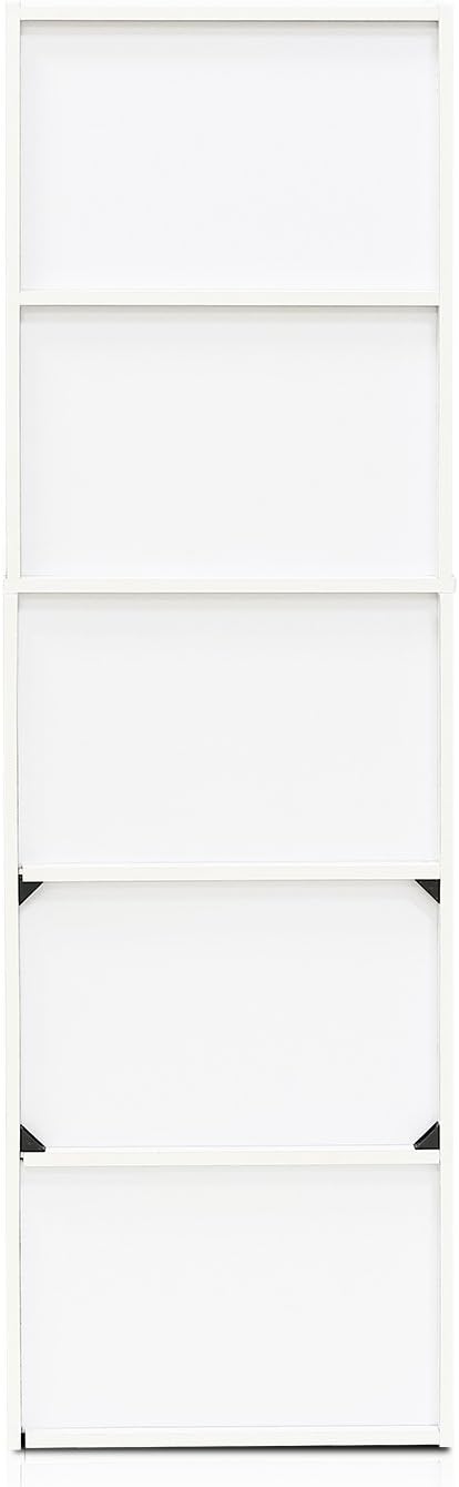 Furinno LUDER Book Shelf, 5-Tier Bookshelf, Bookcase - Image 9