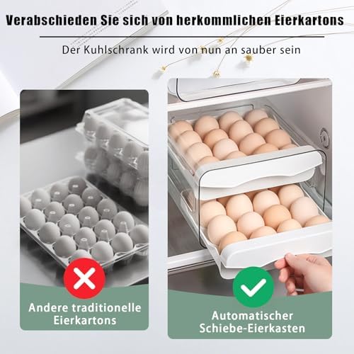 Refrigerator egg tray, refrigerator automatic box, 32 egg dispensers