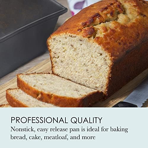 Chicago Metallic Professional 1-Pound Non-Stcik Loaf Pan, Perfect for