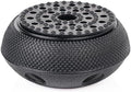 Sungmor Black Cast Iron Teapot Warmer - Base with Candle Holder
