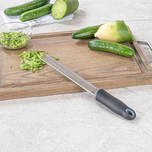 Restaurantware Met Lux 13 Inch Hand Grater 1 Zester Cheese Grater