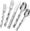 20 Piece 18/10 Silverware Set, Stainless Steel Flatware Cutlery set