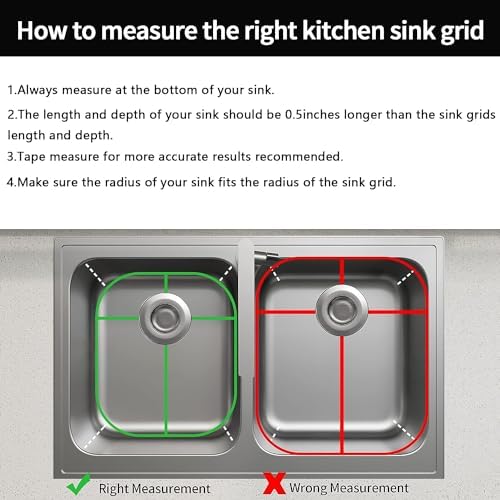 2Pack Stainless Steel Sink Protectors, 13"x16"