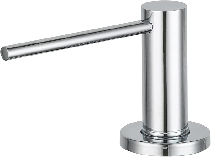 Soap Dispenser for Kitchen Sink Polished Chrome GAPPO Stainless Steel - Image 7