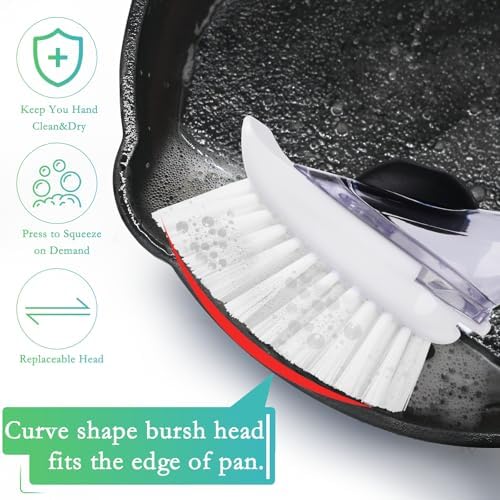 OXO Soap Dispensing Dish Brush Refills, 4 Pack