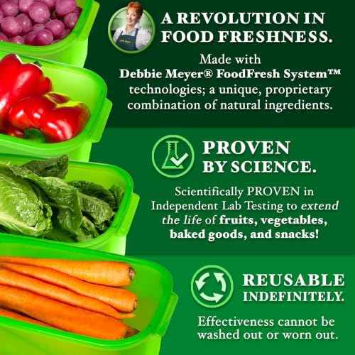 Debbie Meyer UltraLite GreenBox Reusable Food Storage Containers