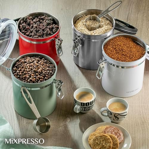 Mixpresso Airtight 16oz Coffee Canister