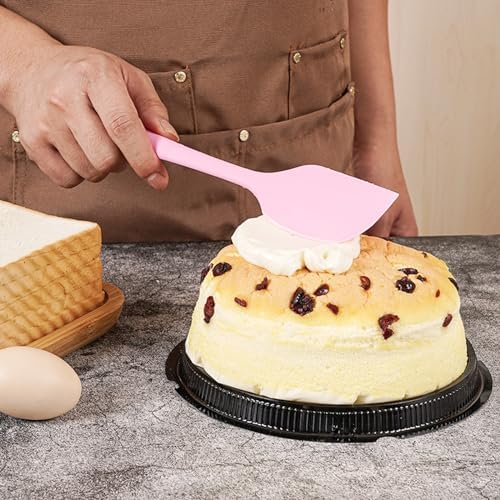8 Pack Mini Silicone Spatula Set, 8.3 Inch Small Rubber Spatula Heat