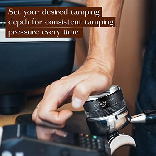 53mm Espresso Tamper & Distributor | Accessories Include Own Tamp Mat