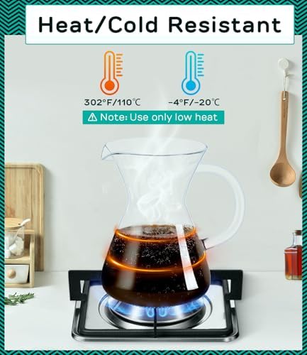 Coffee Gator Pour Over Coffee Maker & Gooseneck Kettle, 27oz, 40oz