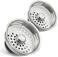 HIGHCRAFT 9843-2 Sink Strainer Basket, 3-1/2 Inch, Pack of 2