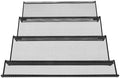 Metal Spice Rack Drawer Organizer for Multiple Jars, Black