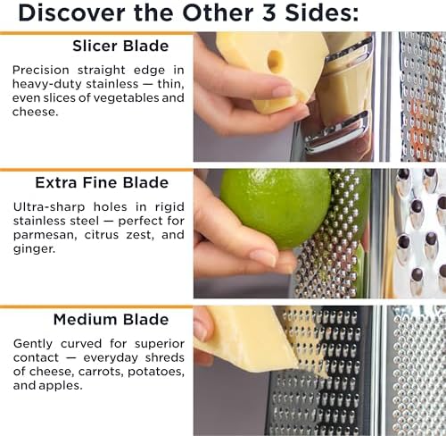 Deiss PRO Stainless Steel Box Grater