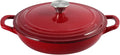 Flavehc Braiser Enameled Cast Iron Braiser 2.25 qt Braiser Pan by FLAVEHC
