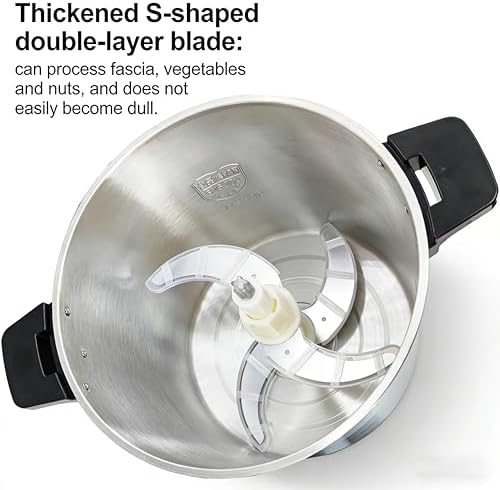 Commercial Meat Grinder Food Processor, 10L Capacity