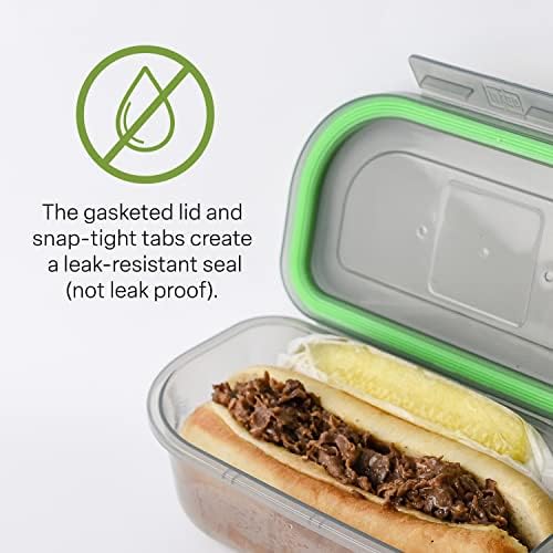 MyGo Container Assorted Size To-Go Food Containers, Pack Of 3