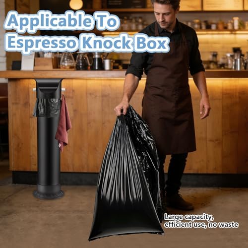 Espresso Knock Box Garbage Bags for Commercial Floor Standing coffee