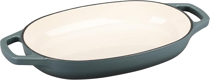 EDGING CASTING Enameled Cast Iron Oval Dutch Oven Pot - Image 5