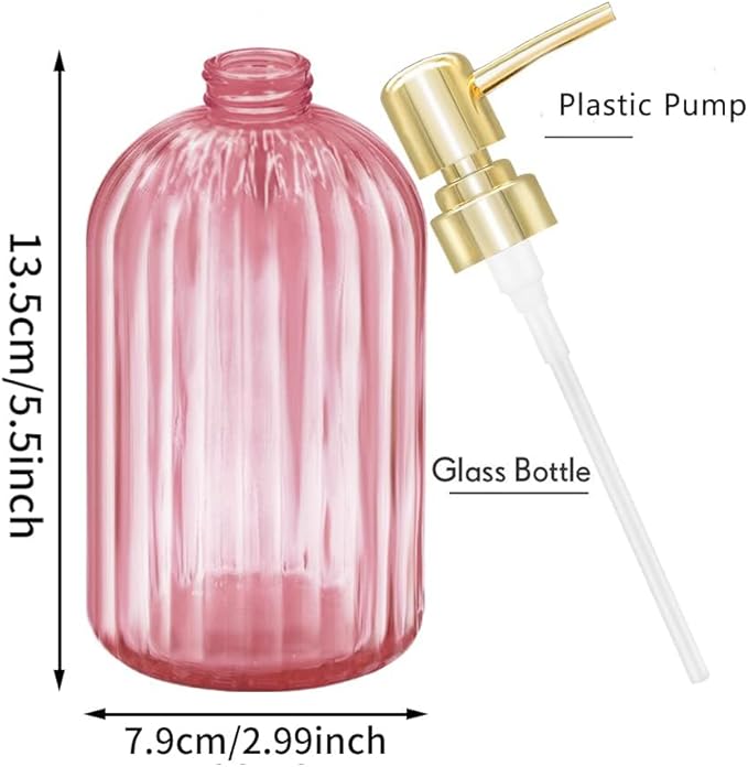 Soap Dispenser - 2 Pack 14 Oz Kitchen Soap Dispenser - Image 2