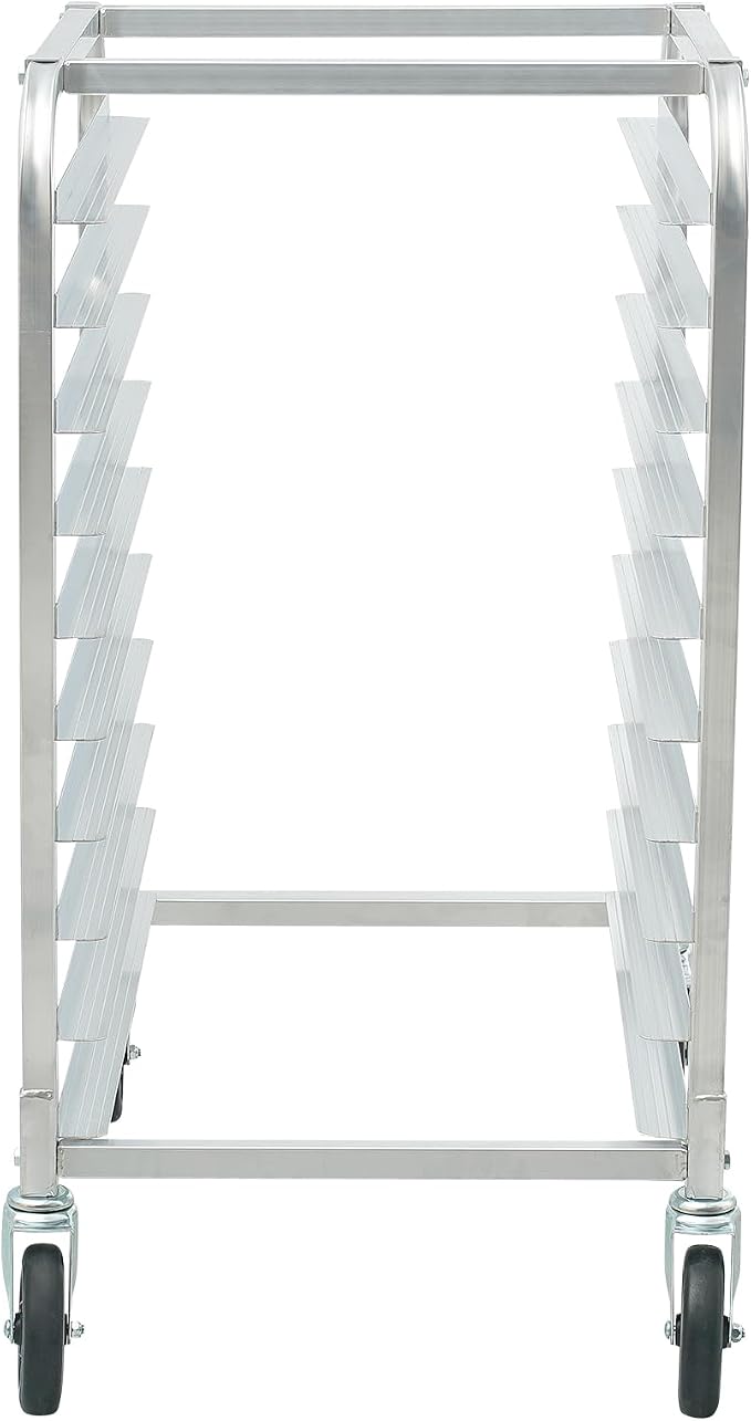 VEVOR 10-Tier Bun Pan Rack, Aluminum Racking Trolley Storage - Image 10