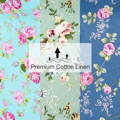 Auidy_6TXD 3 Pack Floral Aprons for Women, Kitchen Aprons with 2