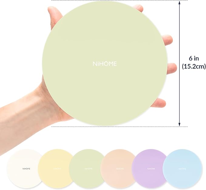 NIHOME Silicone Jar Opener – 6 Inch Large Anti-Slip Grip Pads, Premium 100% - Image 4