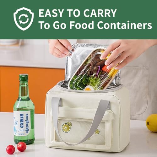 29 oz Disposable Meal Prep Containers with Lids and Forks