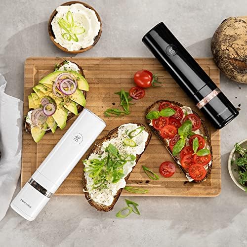 Zwilling Enfinigy 2-Pc Electric Salt and Pepper Mill Set