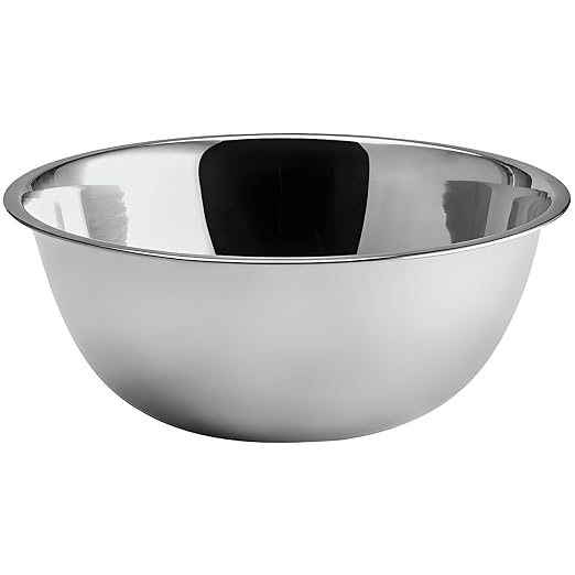 OCS Parts 5 Quart Mixing Bowl | 11.25-Inch Stainless Steel Professional Grade by OCSParts