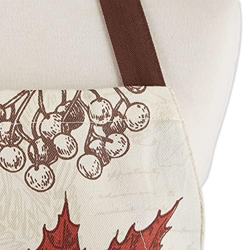 DII Unisex Fall & Thanksgiving Kitchen Apron, Adjustable Long Waist