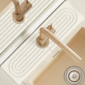 Faucet Mat for Kitchen Sink, 18" Wide Diatomite Fast Drying Stone