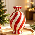 DIF DECO Christmas Ceramic Food Storage Jars with Lid, 24.7 OZ Hand