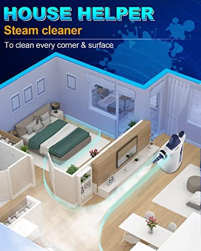 Handheld Steam Cleaner with 11 Accessories